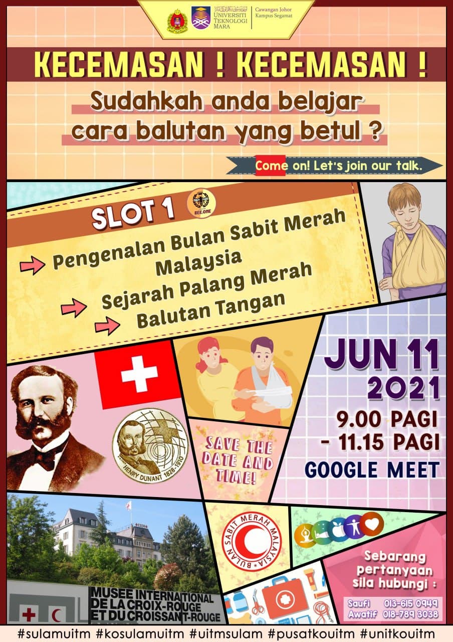 KECEMASAN! KECEMASAN!: SUDAHKAH ANDA BELAJAR CARA BALUTAN YANG BETUL?