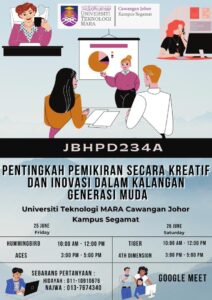 PENTINGKAH PEMIKIRAN KREATIF DAN INOVASI DALAM KALANGAN GENERASI MUDA