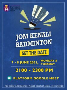 Jom Kenali Badminton